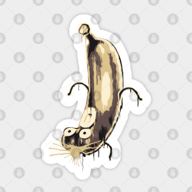 Banana Joe Dripping Spray Paint Fan Art Amazing World Of Gumball